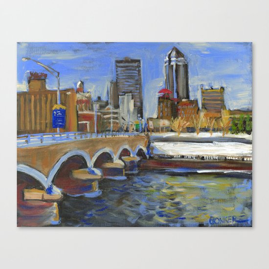 Des Moines, Iowa Canvas Print