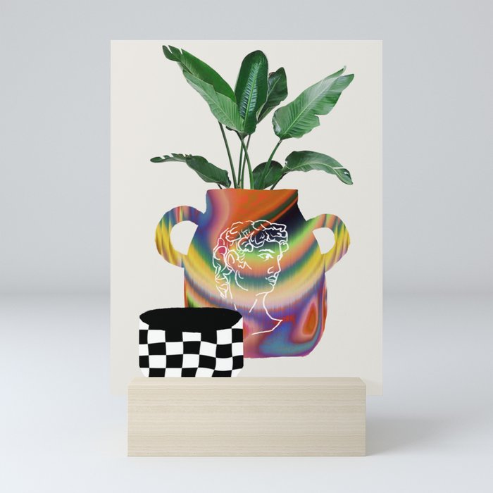 A house plant / Still life Mini Art Print