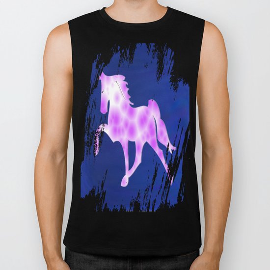 Magical Horse Biker Tank