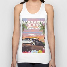 Margarita Island Venezuela travel poster Tank Top