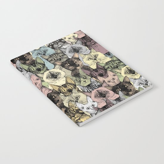 just cats retro Notebook