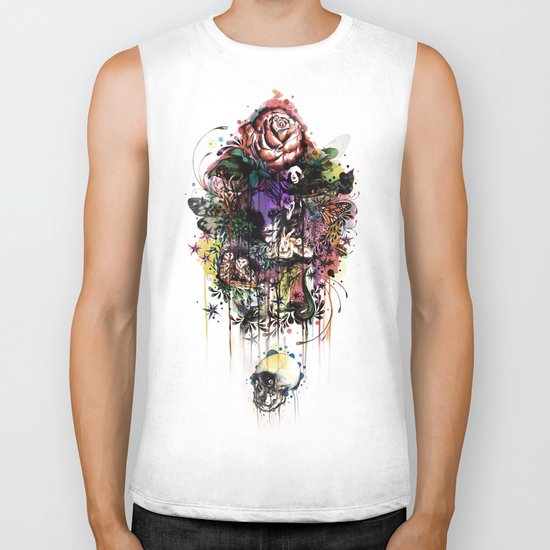 Fauna and Flora Biker Tank