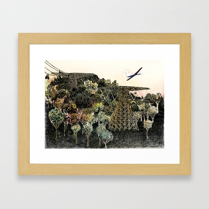 Drone Framed Art Print
