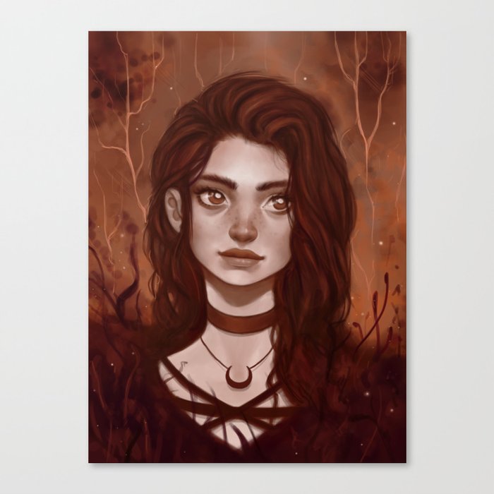 Digital Painting 8 By Anthuluart Canvas Print By Anthuluart