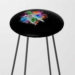 Turtle Relaxed Chilling Sea Ocean Beach Counter Stool