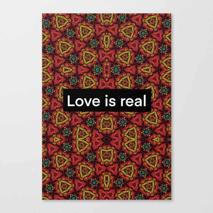 Real love Canvas Print