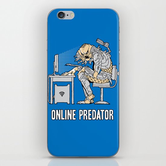 Online Predator iPhone & iPod Skin