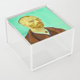 Vincent van Gogh "Self-Portrait Dedicated to Paul Gauguin" Acrylic Box