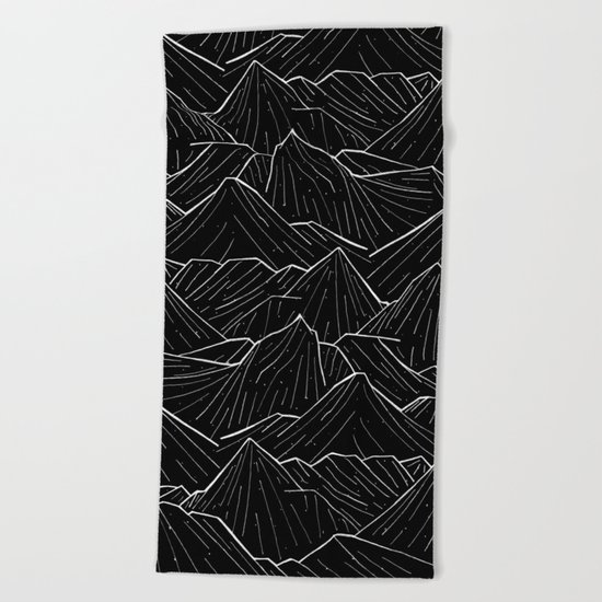 The Dark Mountains Beach Towel