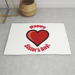 Happy Sister's Day! Area & Throw Rug