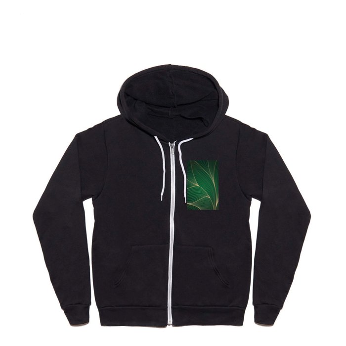 The Greens and Gold  Full Zip Hoodie