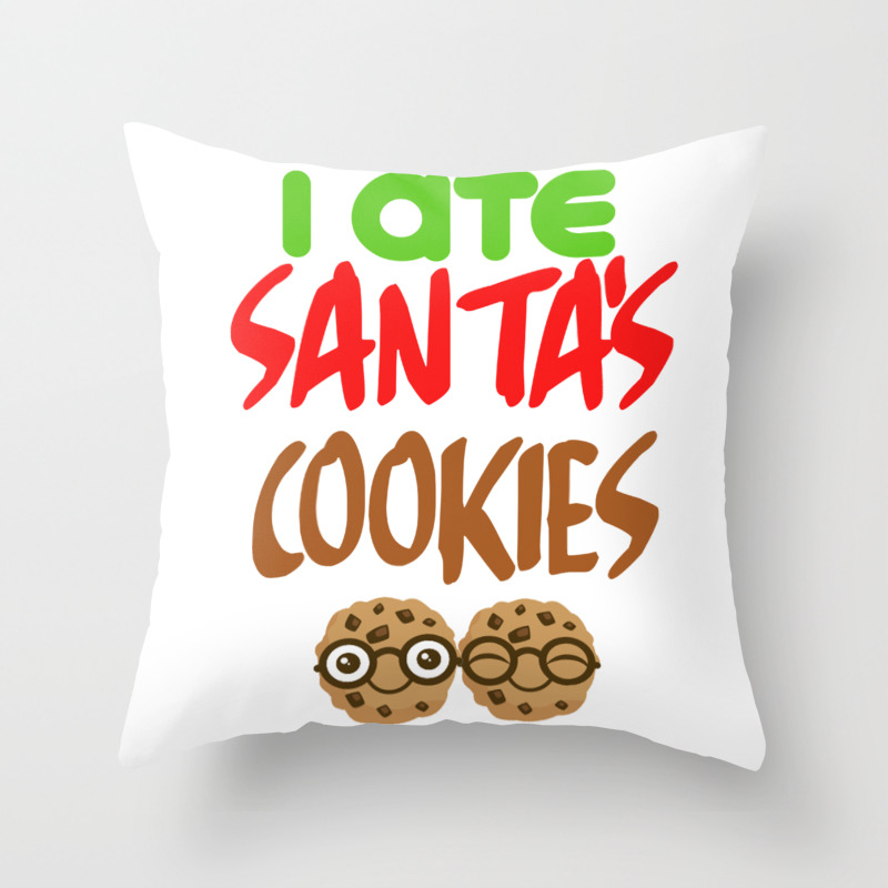 I Ate Santas Cookies Christmas Bodysuits For Baby Girls Boys