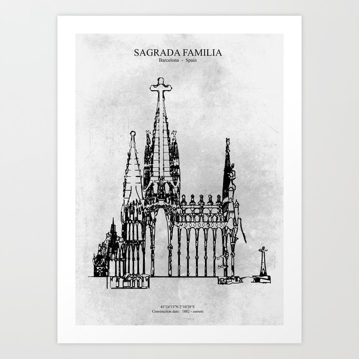 Sagrada Familia Art Print