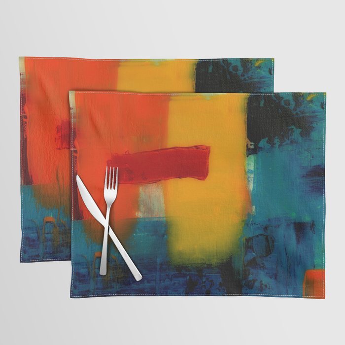 Mid Century Abstract Art Placemat