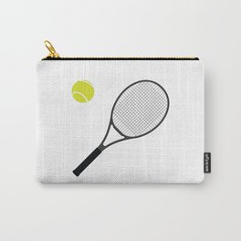 Tennis Racket And Ball 1 Carry-All Pouch