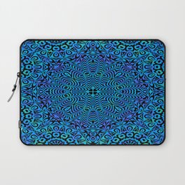 Chaos in Blue Laptop Sleeve