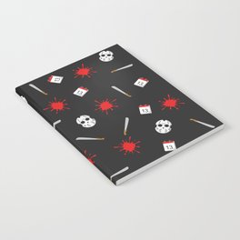 Friday the 13th pattern Notebook