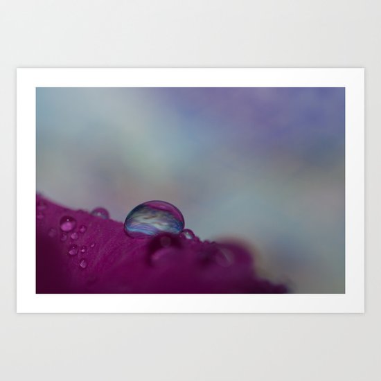 Try A Smile Art Print