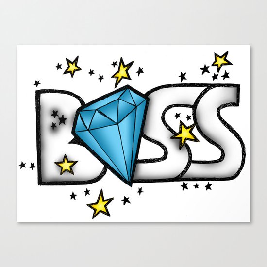 Boss Canvas Print