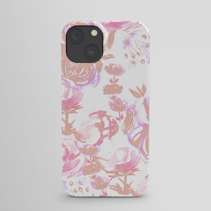 Summer Breeze Pink Pastel iPhone Case