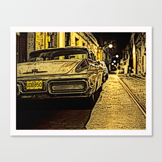 Havanna at night... Canvas Print
