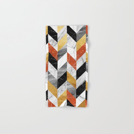 Marble pattern Hand & Bath Towel