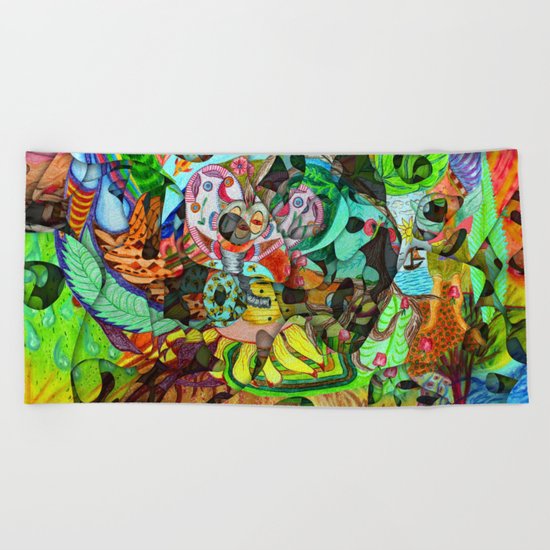 Everything in life is treasure if we learn to change the measure Beach Towel