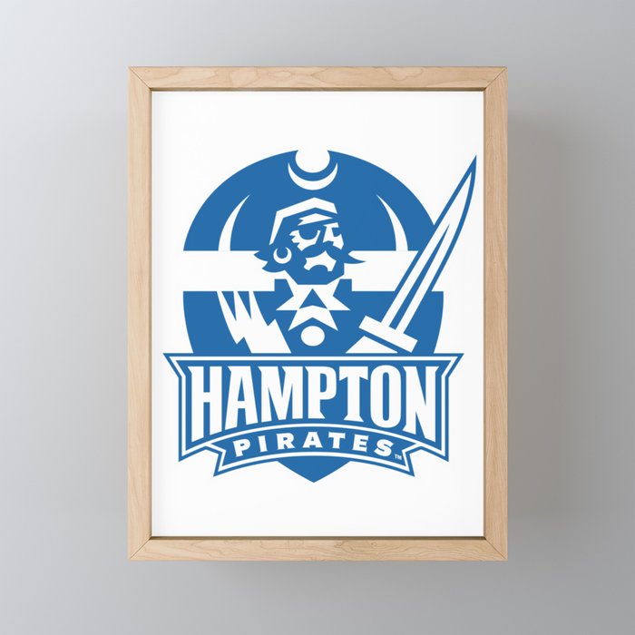 Hampton Pirates Framed Mini Art Print