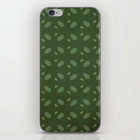 leaf pattern iPhone & iPod Skin