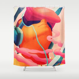 In the Clouds Shower Curtain