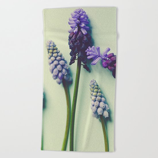 She Liked Everything in it's Place Beach Towel