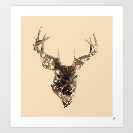 Cervus (Classic Version) Art Print