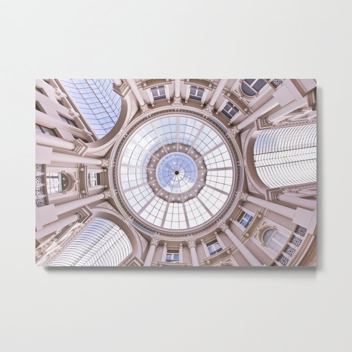 Along The Passage And The Spectacular Dome Metal Print