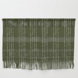 Lines #5 (Olive Green) Wall Hanging