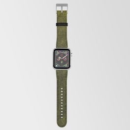 olive green velvet Apple Watch Band