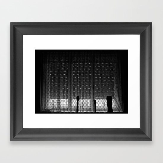 guitars Framed Art Print