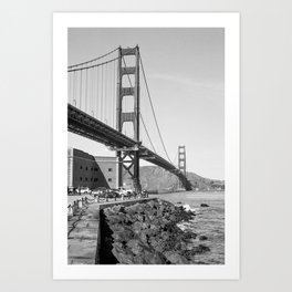 San Francisco California | Film Photography | Black and White Art Print