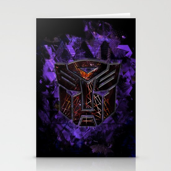 Autobots Abstractness - Transformers Stationery Cards