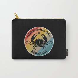 Horseshoe Bay Bermuda Crab Art Carry-All Pouch