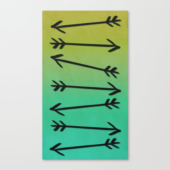 Arrows Canvas Print