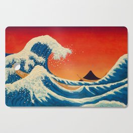 Great Wave Sunrise Cutting Board