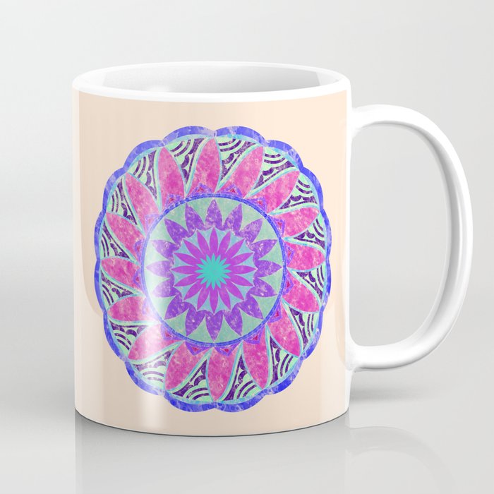 Watercolor Mandala Coffee Mug