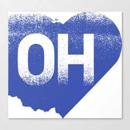 Ohio is for Lovers Canvas Print