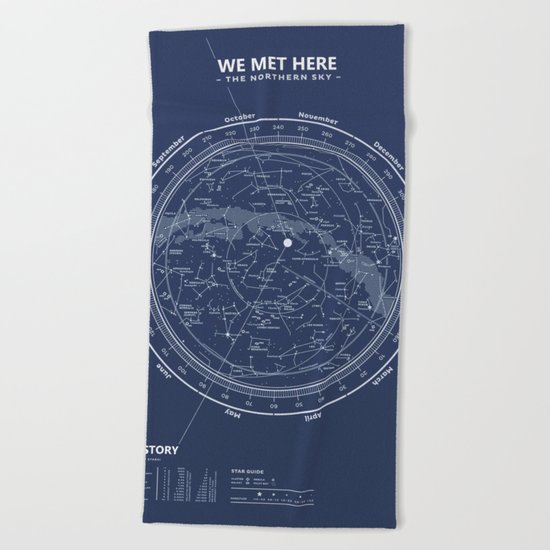 LOVE STORY Beach Towel