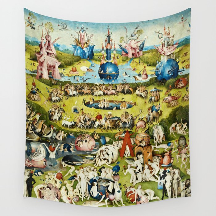 Hieronymus Bosch - The Garden Of Earthly Delights Wall Tapestry