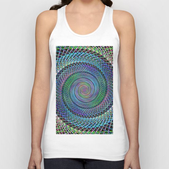 Spiral Unisex Tank Top