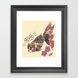 Koi Fish Framed Art Print