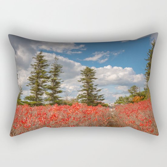 Autumn Huckleberry Wonderland Rectangular Pillow