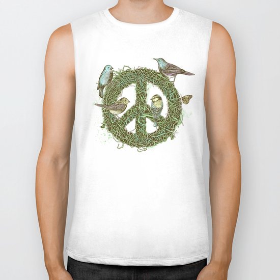 Peace Talks Biker Tank