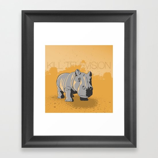 Kill Television Framed Art Print